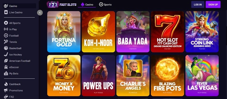 Fast slots